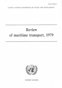 Imagen de portada: Review of Maritime Transport 1979