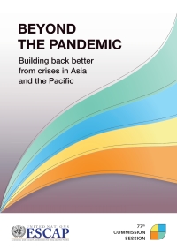 Imagen de portada: Beyond the Pandemic 9789211208245