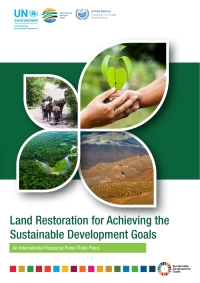Imagen de portada: Land Restoration for Achieving the Sustainable Development Goals 9789211587425