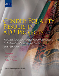 صورة الغلاف: Gender Equality Results in ADB Projects 1st edition 9789290920885