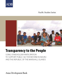 صورة الغلاف: Transparency to the People 9789290920571