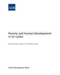Cover image: Poverty and Human Development in Sri Lanka 1st edition 9789715617987