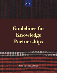 Imagen de portada: Guidelines for Knowledge Partnerships 1st edition 9789290922490