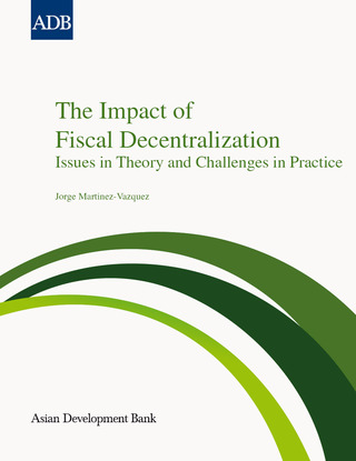 Cover image: The Impact of Fiscal Decentralization 1st edition 9789290922971