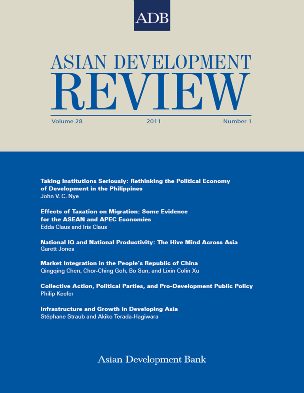 Asian Development Review