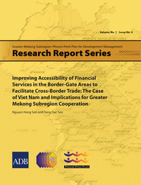 Omslagafbeelding: Improving Accessibility of Financial Services in the Border-Gate Areas to Facilitate Cross-Border Trade 1st edition 9789290924388