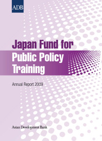 Cover image: Japan Fund for Public Policy Training 1st edition 9789290924586