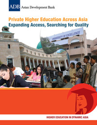 Cover image: Private Higher Education Across Asia 1st edition 9789290927006