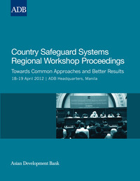 Cover image: Country Safeguard Systems Regional Workshop Proceedings 1st edition 9789290928683
