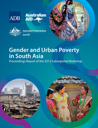 Titelbild: Gender and Urban Poverty in South Asia 1st edition 9789290929390