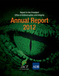 Cover image: Report to the President: Office of Anticorruption and Integrity 1st edition 9789290929802