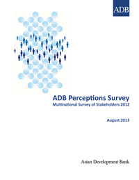 表紙画像: ADB Perceptions Survey 1st edition 9789292542368