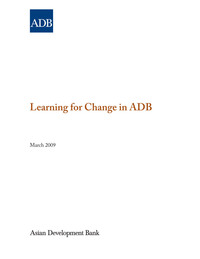 Cover image: Learning for Change in ADB 1st edition 9789715617819