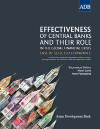 Cover image: Effectiveness of Central Banks and Their Role in the Global Financial Crisis 1st edition 9789715618816
