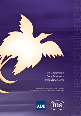 Cover image: The Challenges of Doing Business in Papua New Guinea 9789715617420