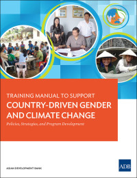 Omslagafbeelding: Training Manual to Support Country-Driven Gender and Climate Change 9789292572549