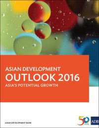 Cover image: Asian Development Outlook 2016 9789292573850