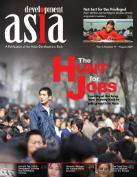 Imagen de portada: Development Asia—The Hunt for Jobs 9789292574239
