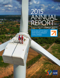 Imagen de portada: ADB Annual Report 2015 9789292575519