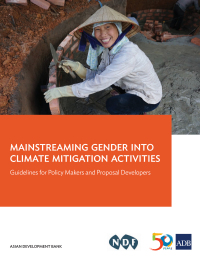 Omslagafbeelding: Mainstreaming Gender into Climate Mitigation Activities 9789292576455