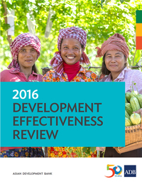 Omslagafbeelding: 2016 Development Effectiveness Review 9789292578176