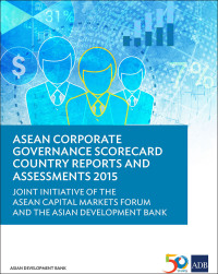 Cover image: ASEAN Corporate Governance Scorecard Country Reports and Assessments 2015 9789292579296