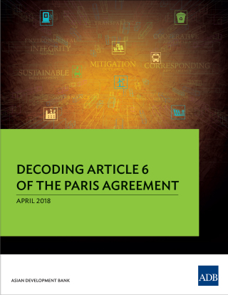 Imagen de portada: Decoding Article 6 of the Paris Agreement 9789292611606