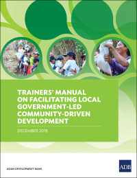 Omslagafbeelding: Trainers’ Manual on Facilitating Local Government-Led Community-Driven Development 9789292614669