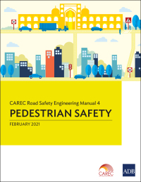 Omslagafbeelding: CAREC Road Safety Engineering Manual 4 9789292621261