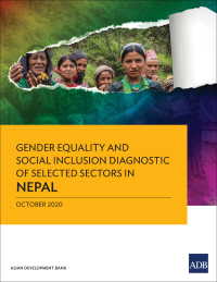 Cover image: Gender Equality and Social Inclusion Diagnostic of Selected Sectors in Nepal 9789292624248
