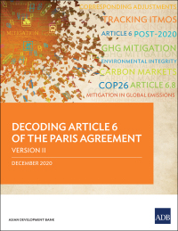 Cover image: Decoding Article 6 of the Paris Agreement—Version II 9789292626198