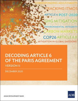 Omslagafbeelding: Decoding Article 6 of the Paris Agreement—Version II 9789292626198