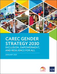 Omslagafbeelding: CAREC Gender Strategy 2030 9789292627034
