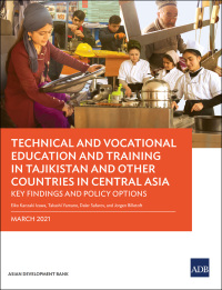 Omslagafbeelding: Technical and Vocational Education and Training in Tajikistan and Other Countries in Central Asia 9789292627096