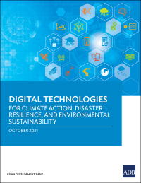 Omslagafbeelding: Digital Technologies for Climate Action, Disaster Resilience, and Environmental Sustainability 9789292628796