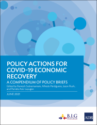 Titelbild: Policy Actions for COVID-19 Economic Recovery 9789292629250