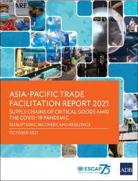 Omslagafbeelding: Asia-Pacific Trade Facilitation Report 2021 9789292690625