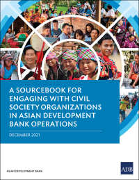 Omslagafbeelding: A Sourcebook for Engaging with Civil Society Organizations in Asian Development Bank Operations 9789292692445