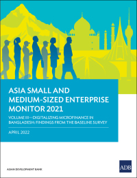 Omslagafbeelding: Asia Small and Medium-Sized Enterprise Monitor 2021 Volume III 9789292694777