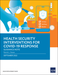 表紙画像: Health Security Interventions for COVID-19 Response 9789292695491