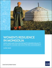 Omslagafbeelding: Women’s Resilience in Mongolia 9789292695828