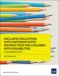 Cover image: Inclusive Education with Differentiated Instruction for Children with Disabilities 9789292697792