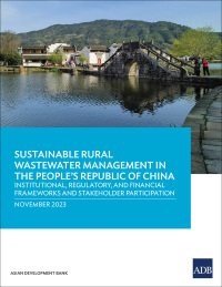 表紙画像: Sustainable Rural Wastewater Management in the People’s Republic of China 9789292704780