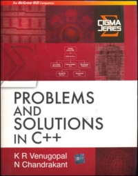 Cover image: PROBLEMS AND SOLUTIONS IN C++ EXP 9780070648210