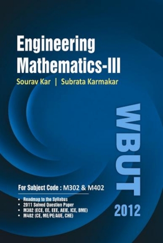 Cover image: ENGG MATHEMATICS III WBUT-JUNE'12 EXP 9781259001406