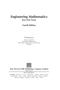 صورة الغلاف: ENGG MATHEMATICS FOR FIRST YEAR EXP 4th edition 9780070593657