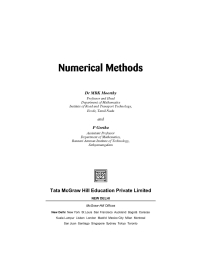 Cover image: Numerical Methods Exp 9789339216962