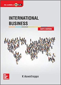 Imagen de portada: INTERNATIONAL BUSINESS 6th edition 9789339222581