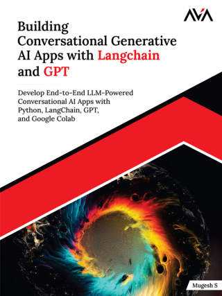 Imagen de portada: Building Conversational Generative AI Apps with Langchain and GPT 1st edition 9789349887923