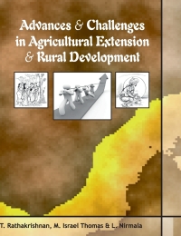 Cover image: Advances and Challenges in Agricultural Extension and Rural  Development 9789380235035